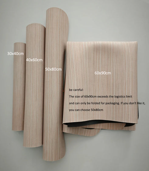 Diatomaceous Earth Non-Slip Bath Mat Super Absorbent Bathroom Rug Thin Rubber Pad