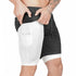 Men's Gym Shorts Camo 2 in 1 Performance Fitness Shorts Summer