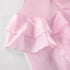 Summer Ruffle V Neck Long Sleeve Tops Casual Party Tees for Women