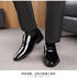 Men's Lacquer Leather Business Shoes Slip-On Korean Edition British Style