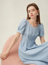 FSLE Swan Dress French Style High Waist Dress for Women