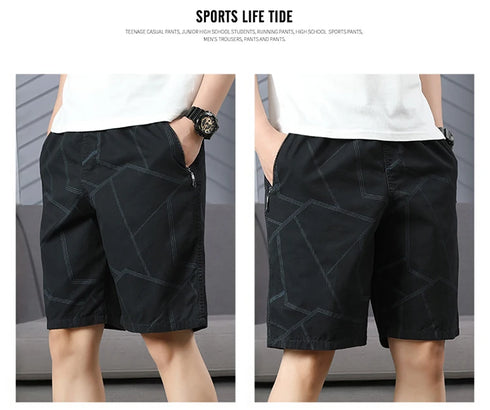 Men's Casual Shorts Summer Thin Section Trendy Loose Trousers