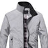 Stylish Men's Spring Jacket with Elastic Cuffs - Versatile Casual Outdoor Coat for Autumn Mountaineering Adventures
