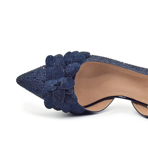 Luxury Italian Shoes and Bag Set for Women Wedding Pumps