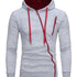 Men's Casual Sports Hooded Jackets - Stylish Daily Outwear with Zipper and Pockets for All Seasons