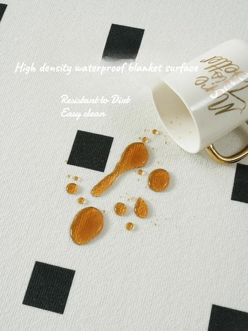 Modern Fashion Striped Area Rugs for Living Room and Bedroom Non-Slip Floor Mat