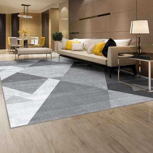 Modern Minimalist Living Room Carpet Durable Easy To Clean Bedside Rug Home Decoration