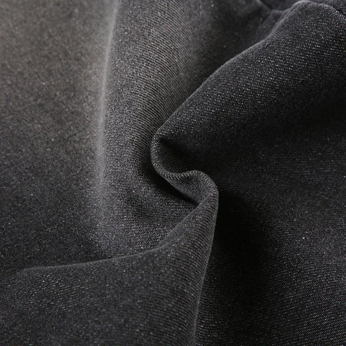 Floral Embroidery Vintage Low Rise Flared Jeans Women