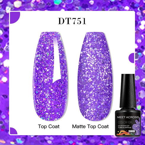 Vibrant 7.3ml Semi-Permanent Gel Nail Polish for Stunning Nail Art and Manicure - Soak Off LED UV Varnish for Long-Lasting Beauty