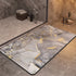 Luxury Bathroom Mats Anti Slip Quick Dry Foot Floor Mat Washable Doormat Carpet