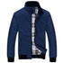 Stylish Men's Spring Jacket with Elastic Cuffs - Versatile Casual Outdoor Coat for Autumn Mountaineering Adventures