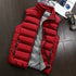 Men's Casual Windproof Sleeveless Vest - Warm Thicken Waistcoat & Down Jacket for Autumn Outdoor Activities