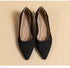 Stylish Women's Pointed Toe Slip-On Flat Pumps for Casual Spring and Autumn Wear
