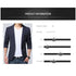 Sophisticated Slim Fit Men's Blazer Jacket for Wedding, Prom & Business