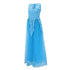 Women Floral Lace Dress Wedding Elegant Chiffon Maxi Party Gown