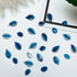 50pcs 3D Kawaii Colorful Leaf Nail Art Charms - Mixed Resin Nail Decorations and Acrylic Rhinestones for DIY Manicure Accessories and Press-On Nails