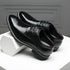 Elegant Pointed Toe Oxfords for Men - Soft Bottom Business Casual Formal Dress Shoes for Office, Weddings, and Parties