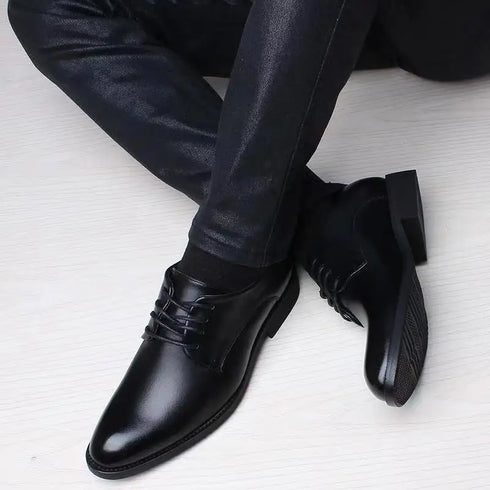 Spring and Autumn Casual Business Formal Leather Shoes for Men