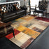 Abstract Geometric Large Rugs for Living Room Nordic Retro Home Mats Non-Slip Washable Carpet