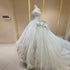Exquisite Off Shoulder Wedding Dress with Beading and Lace Embellishments for Elegant Bridal Dress