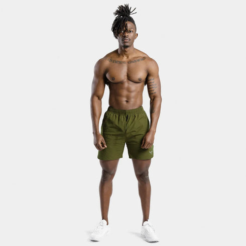 Men's Summer Gym Fitness Double-Decker 2 in 1 Shorts Sports Running Basketball Jogger Bottoms