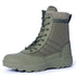Men's Tactical Desert Combat Boots - Outdoor Hiking Ankle Shoes for Work and Safety