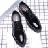 Elegant Men's Dress Shoes - Classic Formal Oxfords for Business, Office, and Wedding Occasions - Stylish Lace-up Casual Leather Footwear with Pointed Toe Design