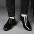 Men PU Leather Formal Dress Shoes for Office Work and Parties
