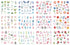 12 Floral Patterns Summer Nail Water Decals - Daffodils, Lilies, and Tulips for Stunning Nail Art Transfers and DIY Manicure Accessories