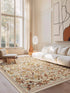 Retro Luxury Carpet for Living Room and Bedroom Soft Non-Slip Machine Washable Rug