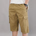 Men's Cropped Shorts Pure Cotton Business Gentleman Casual Work Shorts