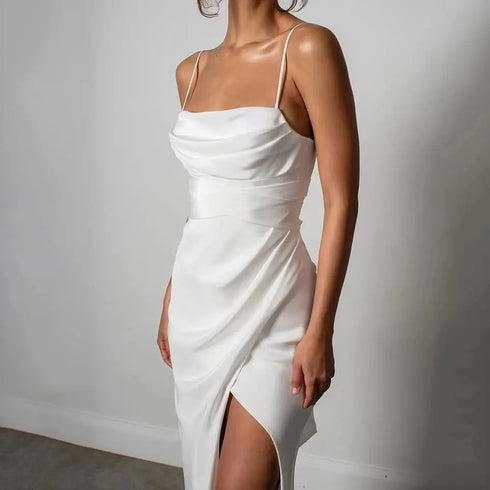 Customized Simple Sexy Wedding Dresses Boho Bridal Gowns