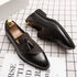 Elegant Slip-On Formal Loafers for Men - Stylish Tassel Leather Party Shoes Perfect for Weddings and Evening Events