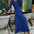 Elegant O-neck Long Sleeve Bodycon Evening Party Dresses
