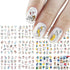 12 Floral Patterns Summer Nail Water Decals - Daffodils, Lilies, and Tulips for Stunning Nail Art Transfers and DIY Manicure Accessories