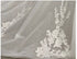 Detachable Lace Overskirt Beaded With Glitter Appliques For Wedding Dress Court Train