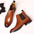 Stylish Men's Chelsea Boots - Classic Leather Ankle Shoes for Casual Wear