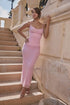 Suninheart Summer Mesh Maxi Dresses for Women Elegant Formal Dress