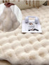 Nordic Round Carpets Plush Floor Mat Soft Area Rugs Shaggy Indoor Decor