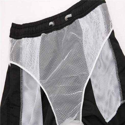 Men's Breathable Swimsuit Shorts, Casual Board Shorts Summer