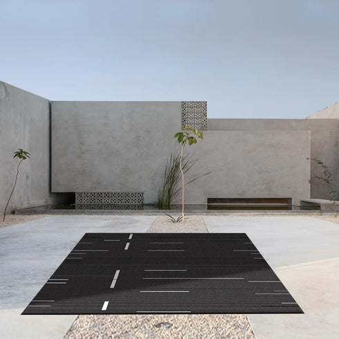 Modern Minimalist Large Area Rug for Living Room and Bedroom Decor