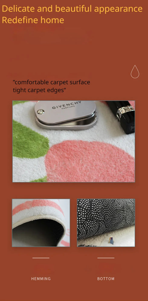 Geometric Irregular Lines Large Area Living Room Carpet Soft Fluffy Bedroom Rug Modern Home Decoration