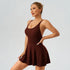 Summer Tennis Wear Women's Sports Dresses Gym Jumpsuits Shorts Leggings Tracksuits Yoga Clothes