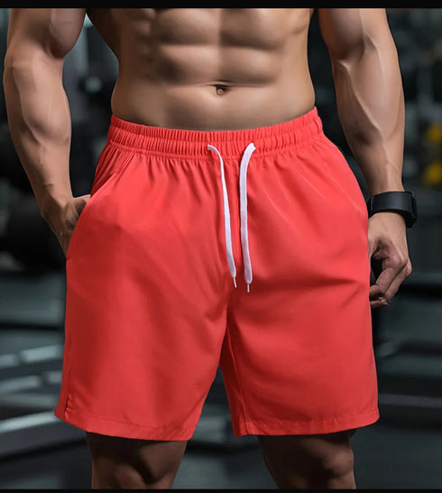 UETEEY Men Hot Shorts Quick-Drying Fitness Gym Wear