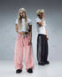 American Street Personality Hip-hop Striped Jeans Fashion Casual Wide-leg Pants
