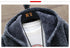 Men's Fleece Knit Sweater Coat with Stripes - Stylish Casual Jackets and Hoodies for Winter and Autumn, Thick Warm Windbreaker Pullovers for Everyday Wear