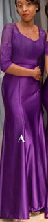 Lace Mermaid Dress Off Shoulder Short Sleeve Plus Size Floor Length Bridesmaid Dress