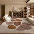 Retro Style Plush Carpet Large Area Rug for Living Room and Bedroom Fluffy Soft Lounge Mat