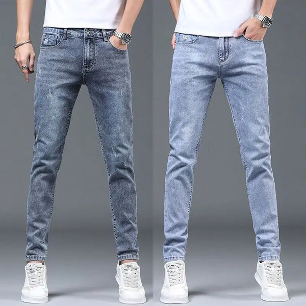Men's Jeans Luxury Fashion Softener Denim for Casual Wear