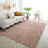 Faux Rabbit Fur Rug for Living Room Luxury Plush Carpet Mat for Bedroom and Bathroom